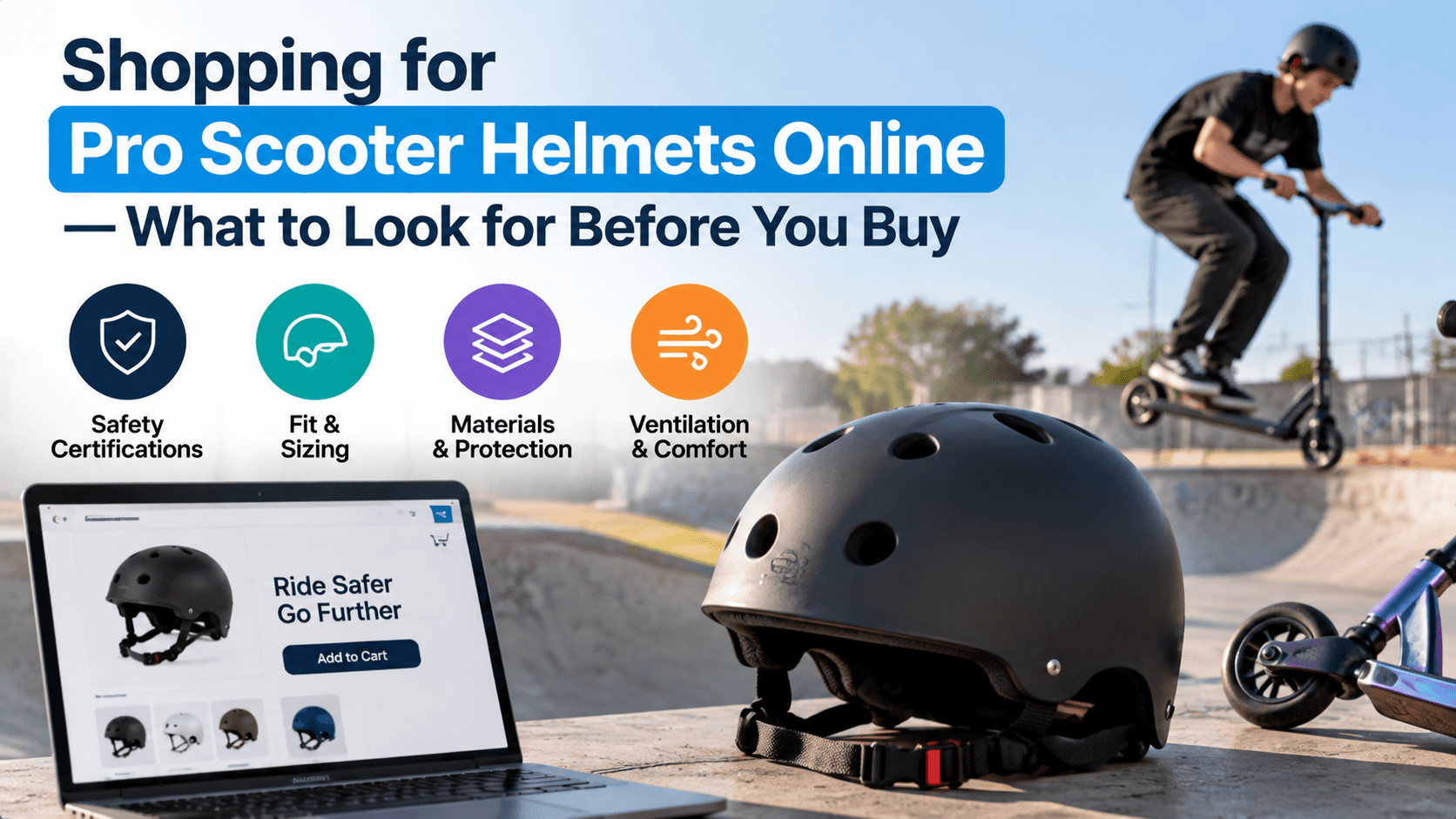 Shopping for Pro Scooter Helmets Online — What to Look for Before You Buy